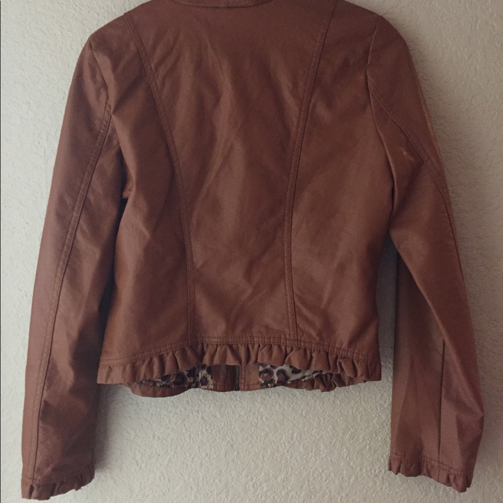 Faux Leather Jacket - Picture 2 of 6